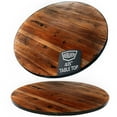 thumbnail image 1 of HEIRLOUM Reclaimed Wood Table Top - Rustic Recycled Solid Wood Perfect for Kitchens, Dining and Coffee Table Top (1pc 48" Round, IMP48R), 1 of 6
