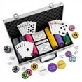 thumbnail image 1 of HEITOK Poker Chips Set - 11.5g Weighted, Numbered, Aluminum Case - 300 Pieces, Multicolor, 1 of 6