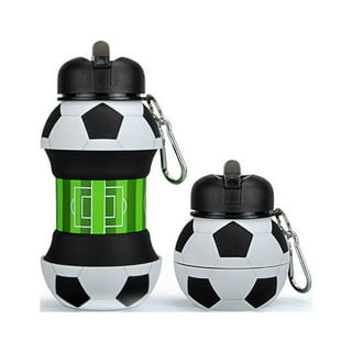 Soccer Watter Bottle, Personalized Sports Bottle with Straw, Water Bottle  for Kids, #1