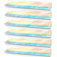 thumbnail image 1 of HEJULIK 4Pcs Dazzling Acrylic Shelf Wall Shelf - Bookcase Wall Hanging Shelf Wall Organizer Nail Polish Rack, 1 of 8