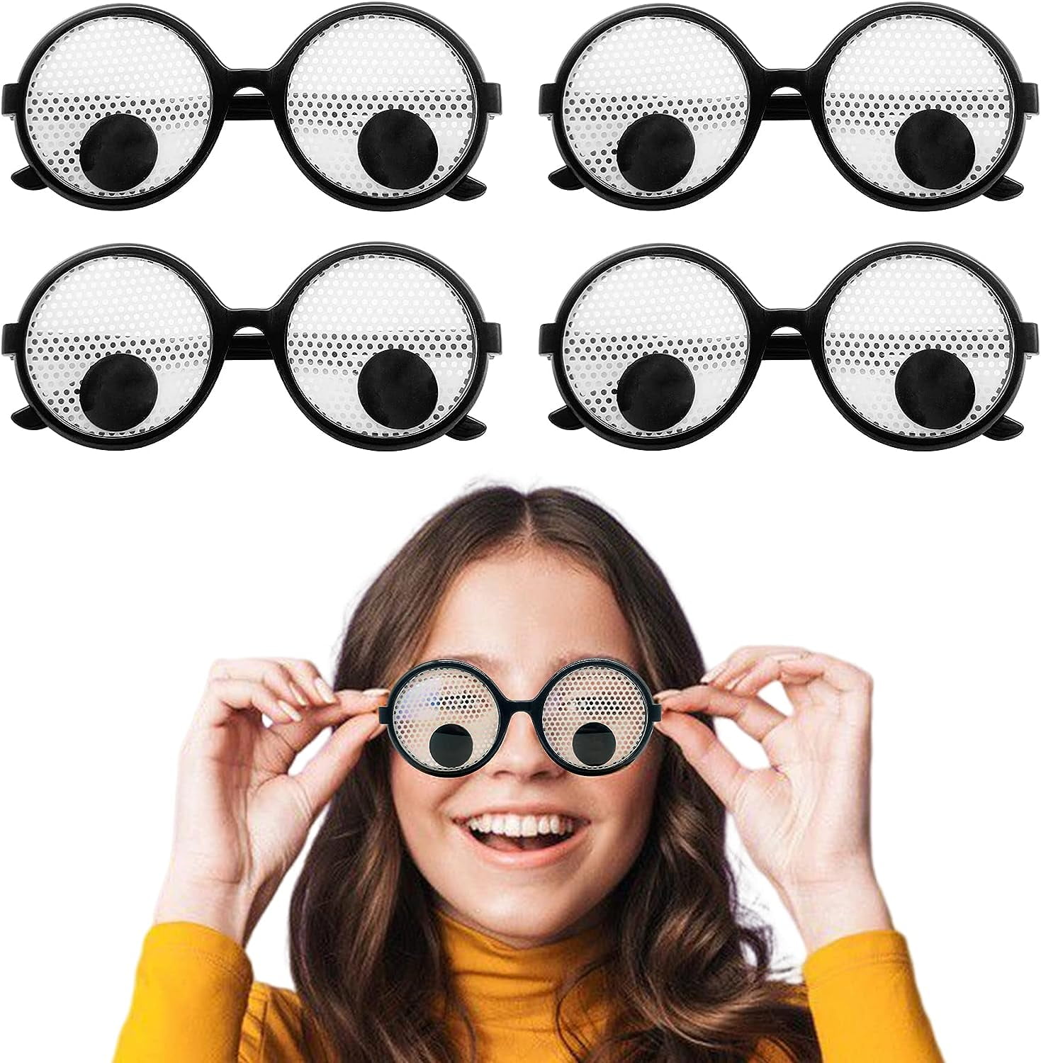 Eyeball Glasses Novelty Glasses Frames Sunglasses Funny Looking
