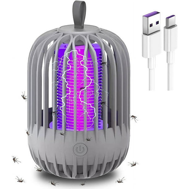 HEJULIK Rechargeable Bug Zapper Outdoor, Mosquito Zapper,Fly Zapper