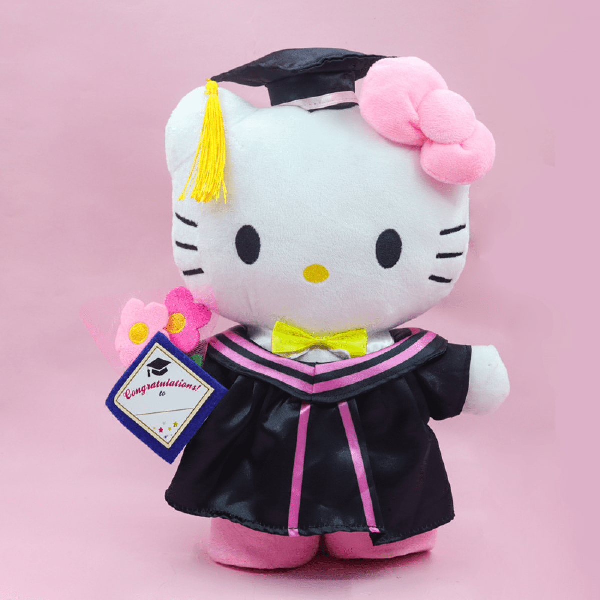 HELANHO Sanrio Hello Kitty Plush Graduation Season Toy Cartoon Soft