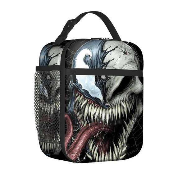 HELANHO Superhero Spiderman Insulated Lunch Bag - Thermal Cooler Tote for Picnics - Fun & Durable Lunch Box QQH63-261