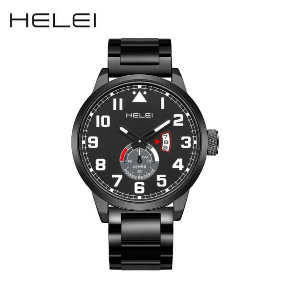 HELEI Men's Quartz Watch Waterproof Wristwatches 800395306068