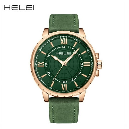 HELEI Men's Quartz Watch Waterproof Wristwatches 802540818104