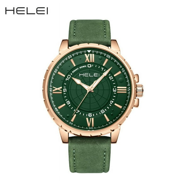 HELEI Men's Quartz Watch Waterproof Wristwatches 802540818104