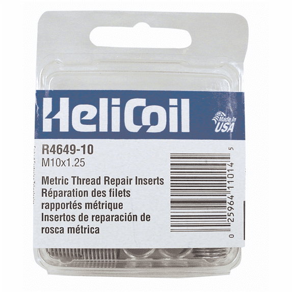 HELI-COIL R1185-5 Helical Insert,304SS,5/16-18,PK12
