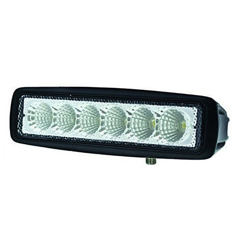 HELLA 357203001 Value Fit Mini Light Bar (6 LED, Flood Beam) 