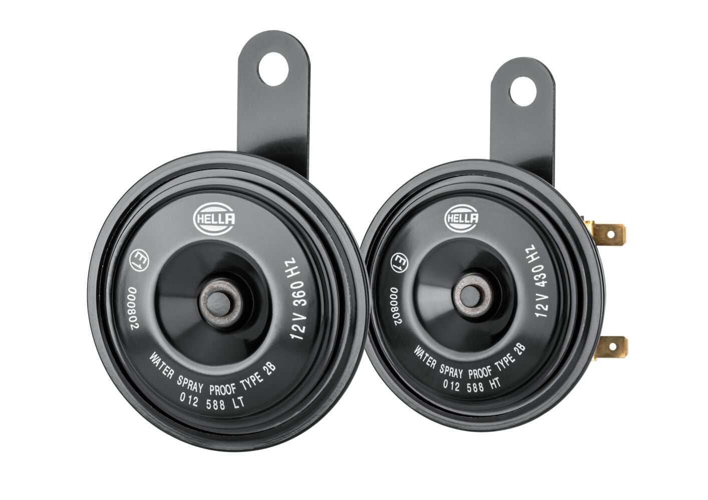 HELLA 012588151 Classic Disc Horn Valve Range Car Set 12V Sharp