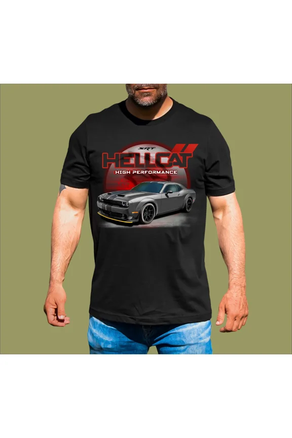 HELLCAT SRT HIGH PERFORMANCE V8 T-SHIRT