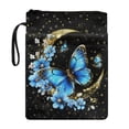 thumbnail image 1 of HELLHERO 1 pc Book Cover with Lightweight Storage & Portability Book Storage Bag with Handle for Librarian Book Organzier Holder Blue Butterfly, 1 of 8