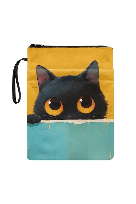 1 pc Book Sleeve with Waterproof Book Storage Bag Carrying Book Case with Pocket for Teachers Book Carrying Case