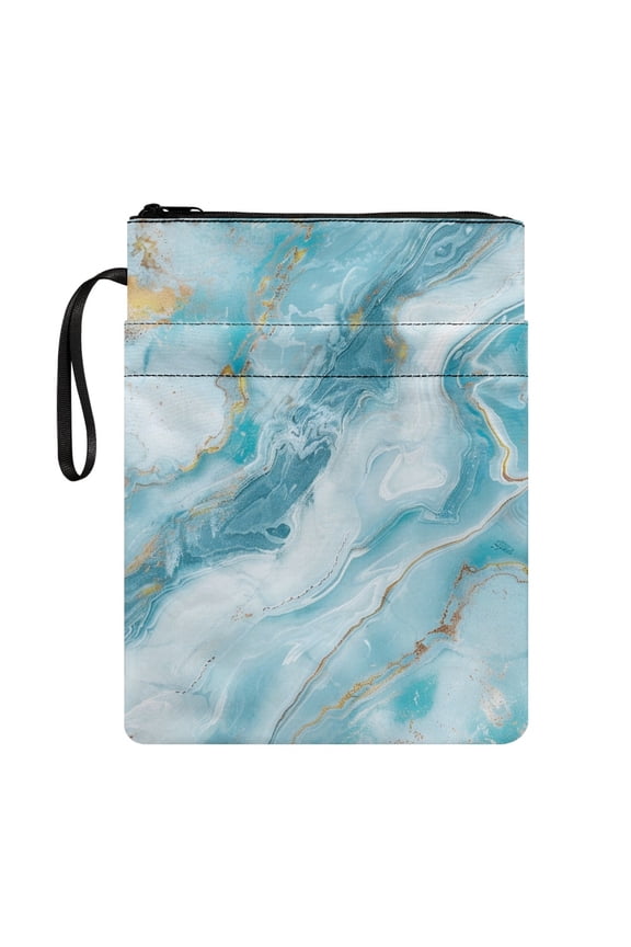 11.42 x 8.66 Inch Book Cover Carrying Case Handle Carrying Book Case with Washable, Paperbacks Hardcover Notebook Bible Journal Textbooks