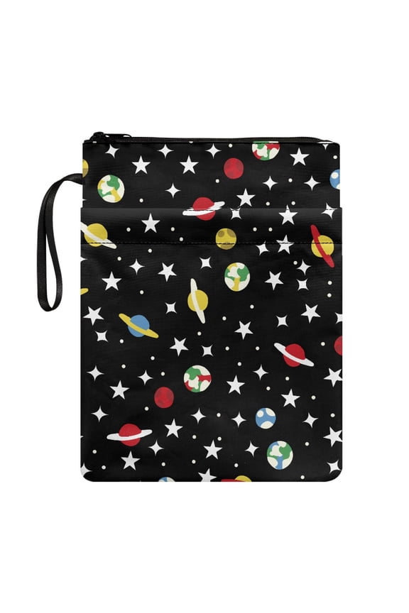 11.42 x 8.66 Inch Polyester Fabric Paperback Book Cover - Book Organzoer Holder for Bible, Hardcover Notebook Journal Textbooks Paperbacks