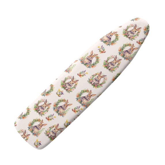 HELLHERO 15x54 Inch Elastic Edge Ironing Board Covers Lightweight & Breathable Ironing Board Cover Hook and Loop Fastener for Tailor