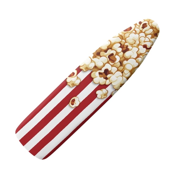 HELLHERO 15x54 Inch Ironing Board Cover Elastic Edge Polyester Fiber Fabric Home Ironing, Popcorn Pattern