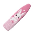 thumbnail image 1 of HELLHERO 15x54 Inch Ironing Board Cover Elastic Edge Polyester Fiber Fabric Table Top, Heart Rabbit, 1 of 5