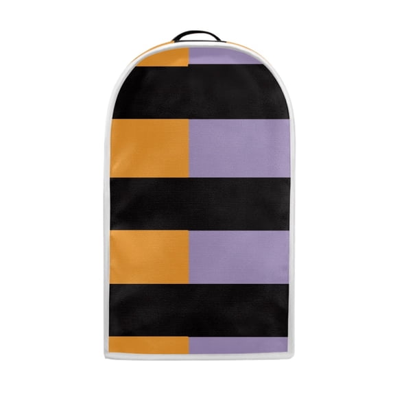 HELLHERO 1Pcs Orange Purple Grid Mixer Cover Proof Stain for Women Kitchen Home
