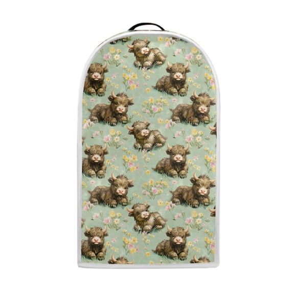 HELLHERO 1Set Blender Dust Cover, AntiSlip Blender Covers for Kitchen Home Cows and Flowers