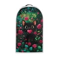thumbnail image 1 of HELLHERO 1pc Black Cat Rose Food Processor Cover Oil Proof for Women Kitchen Use, 1 of 6