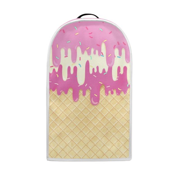 HELLHERO 1pc Ice Cream Print Kitchen Blender Dust Cover Thickened for Friends Kitchen Counter