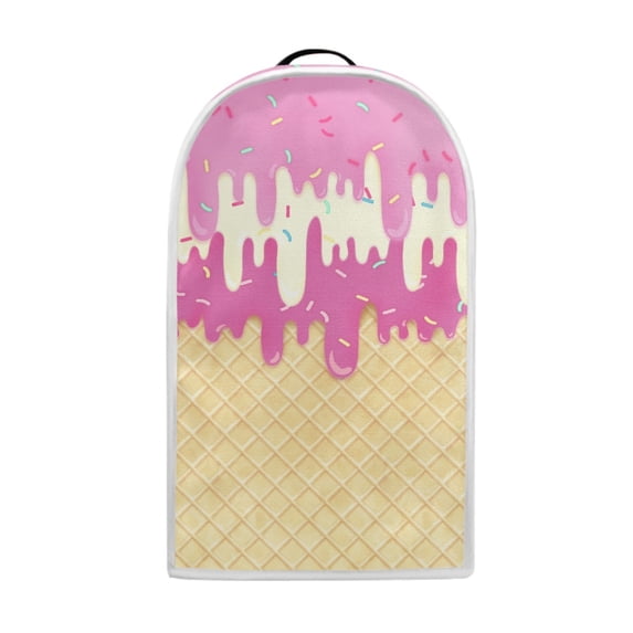 HELLHERO 1pc Ice Cream Print Kitchen Blender Dust Cover Thickened for Friends Kitchen Counter