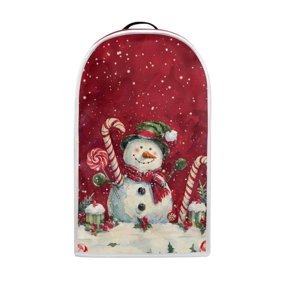 HELLHERO 1pc Snowman Candy Pattern Protective Case Oil Proof for Household Kitchen Home