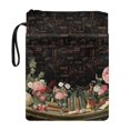 thumbnail image 1 of HELLHERO 1pcs Paperback Book Cover with Handle Book Lovers Gift Reusable with Book Protection for Women Book Cover Carrying Case, Floral Book Pile, 1 of 8