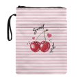thumbnail image 1 of HELLHERO 1pcs Zipper Pouch with Zipper Polyester Reusable for Journals Planners Books Reading Lovers 11.4 Inch X 8.66 Inch, 1 of 8