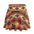 thumbnail image 1 of HELLHERO 2 Side Pockets Athletic Skort, Southwestern Print Pleated Built-in Shorts Golf Skirt for Tennis Pickleball Running and Daily Wear, 1 of 9