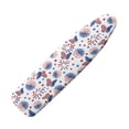 thumbnail image 1 of HELLHERO Abstract Brushstroke US Flag Crossbody Iron Board Cover Elastic Edge Replacement Polyester Fabric for Laundry Room, Easter, 1 of 5