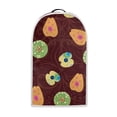 thumbnail image 1 of HELLHERO Abstract Floral Pattern Dust Cover 1pc Food Processor Cover Polyester Easy to Clean for Kitchen Counter Hand Strap, 1 of 6