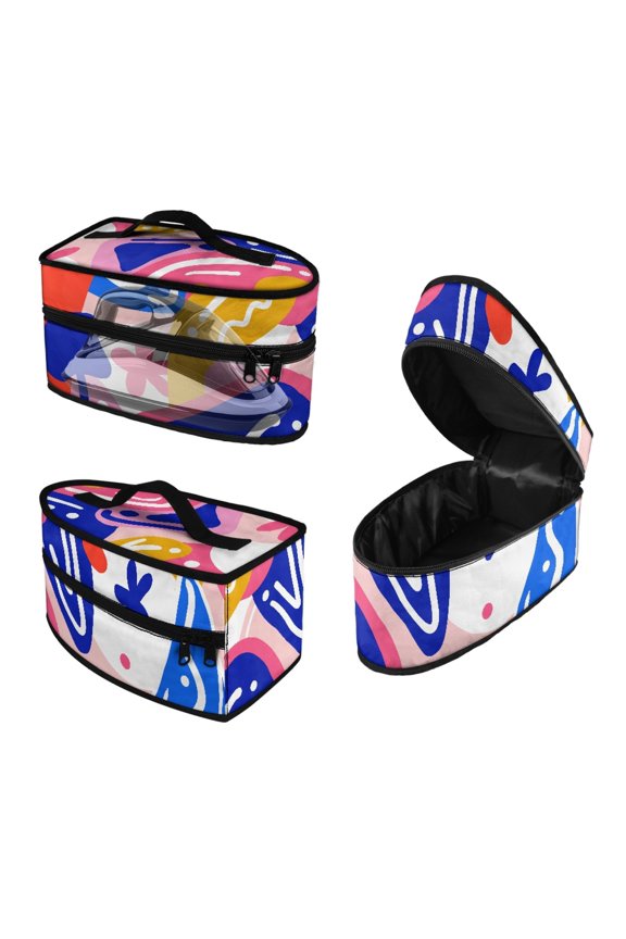 Abstract Graffiti Design Steam Irons Storage Bag Large Size Polyester, Bag Only