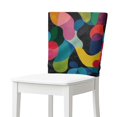 HELLHERO Abstract Pop Art Theme Washable Chair Back Covers for Home ...