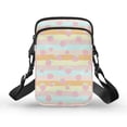 thumbnail image 1 of HELLHERO Adjustable Crossbody Bag Hummingbird Pattern 4.33"x1.97"x7.09" Women Adjustable Shoulder Strap Men, Women for Outdoor Daily Use Double Zipper, 1 of 7