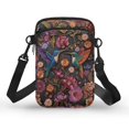 thumbnail image 1 of HELLHERO Adjustable Shoulder Strap Crossbody Bags Polyester, Trendy Shoulder Bag, Hummingbird Floral Pattern, 1 of 7