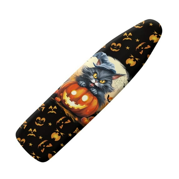 HELLHERO Adjustable Straps One-Piece Cover Iron Padding Cover Ironing Board Covers(Elasticized Edge)Resists Scorching and Staining Protective Cover Anti-Scorch
