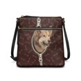 thumbnail image 1 of HELLHERO Akita Dog Bone Women's Shoulder Crossbody Bag, PU Leather Waterproof Durable Zipper Purse for Everyday Use and Short Journeys, 1 of 7