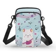 thumbnail image 1 of HELLHERO Alpaca Music Pattern Small Crossbody Purse Adjustable Strap Outdoor Travel Women Adjustable Shoulder Strap Crossbody Bag, 1 of 7