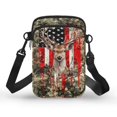 thumbnail image 1 of HELLHERO American Flag Deer Design with Adjustable Strap Women Shoulder Bag Lightweight for Daily Commute or Casual Outings, 1 of 7