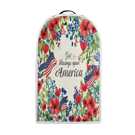 HELLHERO American Flag Mixer Cover 1Set Foldable for Women