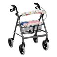 thumbnail image 1 of HELLHERO The American Flag Walker Seat Cover Rollator Seat Back Cover and Daisies lilies for Seniors Men Women Easy to Clean Easy to Use for Easy to Install, 1 of 7