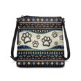 thumbnail image 1 of HELLHERO Animal Paw Prints Fashion Shoulder Bag for Work Travel, Durable Spacious Crossbody Bag Waterproof Handbag, 1 of 7