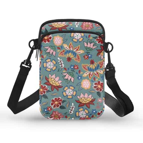 HELLHERO Astronaut Skateboard Pattern Shoulder Purse Lightweight Adults for Outdoor Travel Daily Use 4.33"x1.97"x7.09"