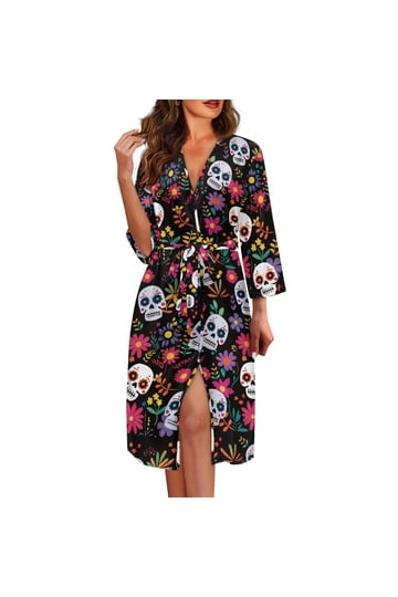 Skull Bathrobe