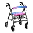 thumbnail image 1 of HELLHERO Backrest Covers Dreamlike Nebula Butterfly Theme Rollator Seat Covers & Stretchable Material for Unisex Travel with Non-Slip Cover, 1 of 7