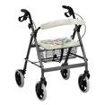 thumbnail image 1 of HELLHERO Backrest Covers for Elderly Polyester Fabric Rollator Walker Seat Back Cover with Waterproof Easy Install Easy to Install Breathable & Removable and Washable, 1 of 7