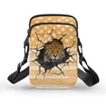 thumbnail image 1 of HELLHERO (Bag Only) Adjustable Crossbody Bag Polyester, Trendy Sling Bag, Leopard Star Pattern, 1 of 6