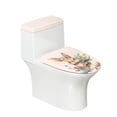 thumbnail image 1 of HELLHERO Bathroom Toilet Lid Cover Set for Adjustable Polyester Fabric Fits All Toilet Shapes Easy to Install Washable Soft Non-Slip Adds Holiday Charm, 1 of 8
